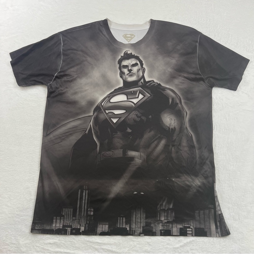 Superman Graphic Black T-Shirt size XL